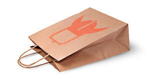 Photo of empty shopping bag