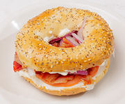 All Dressed Bagel