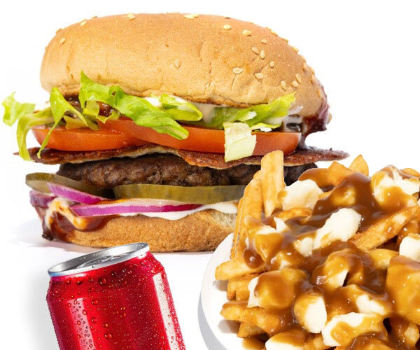 Belmont Burger Poutine Trio